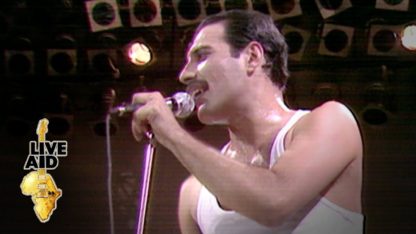 Live Aid (1985) Freddie Mercury DVD