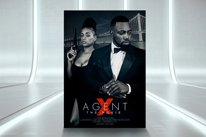Agent X The Movie (2019) DVD