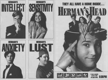 Herman's Head Poster