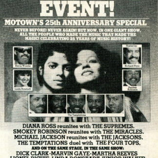 Motown 25 - Yesterday, Today, Forever DVD