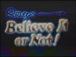Ripley's Believe It or Not! (1982–1986) 17 Mixed episodes on DVD