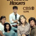 Promotional poster for The Secrets of Midland Heights featuring five young adults posing together, with CBS 9PM text on a tan background.